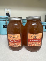 Big Country Bee Company, Raw & Unfiltered 100% U.S. Wildflower Honey, Net Wt (48 Oz), Jar (L)