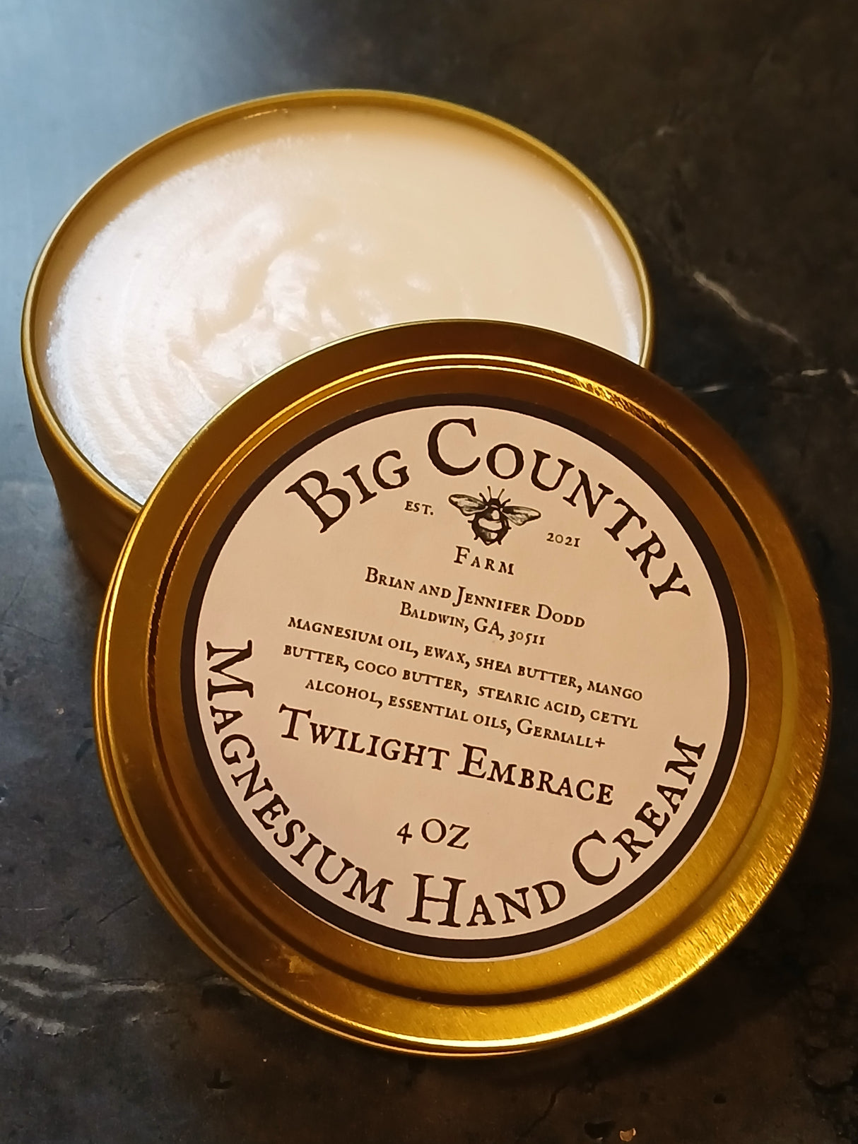 Magnesium body creme