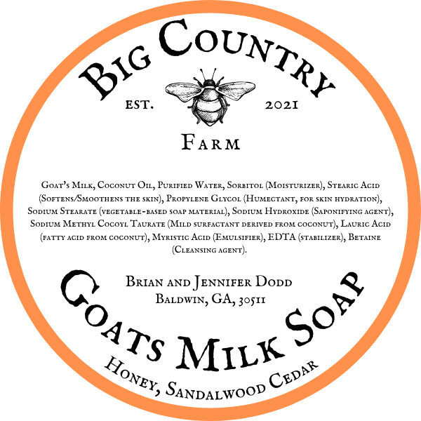 2024 Goats Milk Honey Soap