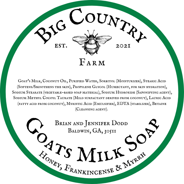 2024 Goats Milk Honey Soap