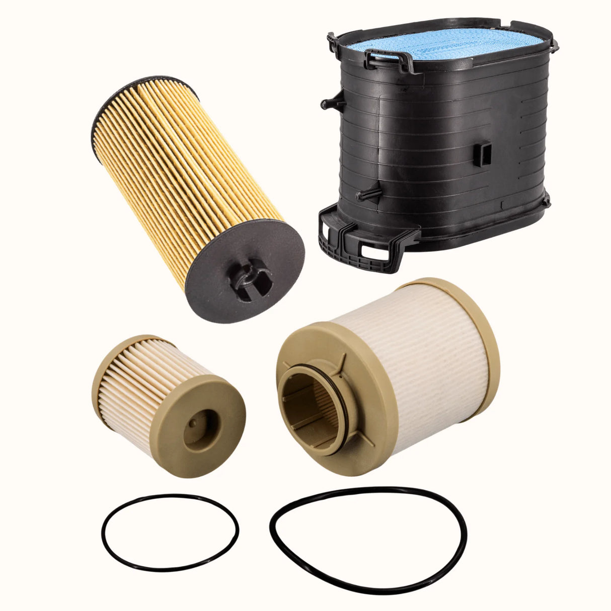 DOC'S FORD 6.0L POWERSTROKE FILTER KIT 2003-2007 | REPLACES FD4616 FL2016