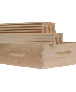 Medium Super, Fingerjointed, Unassembled, Mill-run,  10-frame