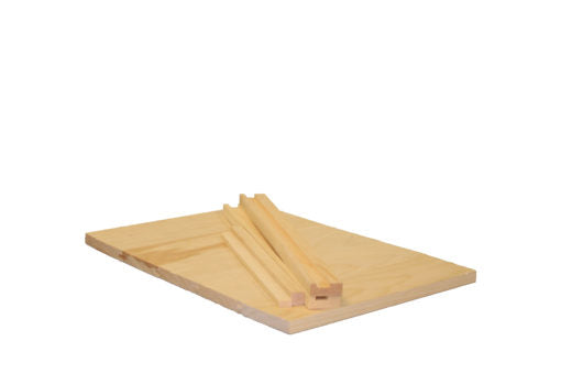 Bottom Board, Unassembled, Commercial, 10-frame