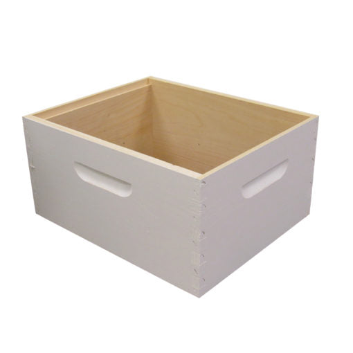 Deep Hive Body, Fingerjointed, Painted, Commercial, 10-frame