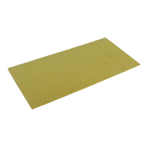 Plastic Foundation, Deep, Extra Heavy Waxed, Yellow