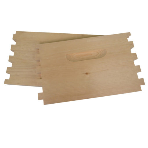 Deep Hive Body, Fingerjointed, Unassembled, Commercial, 10-frame