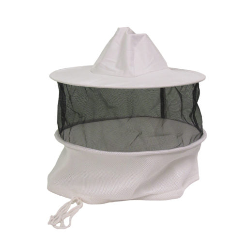 Vented Protector Bee  Bee Veil - Round Hood - Drawstring