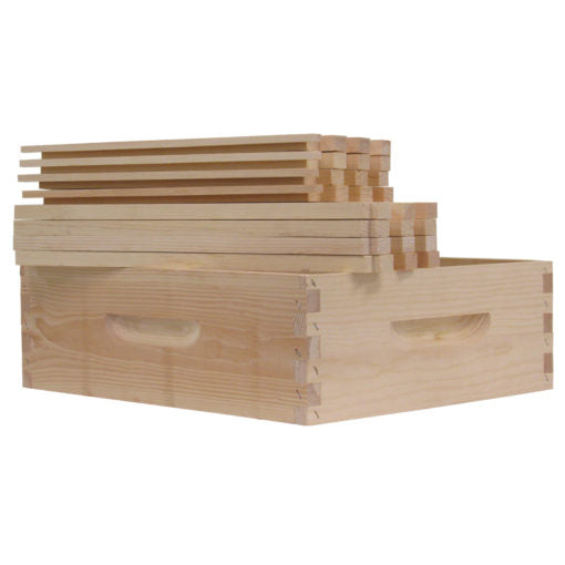 Medium Super, Fingerjointed, Assembled, Mill-run,  10-frame