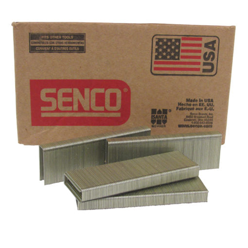 Senco Staples 3/8" Crown x 1 1/4" leg- Box of 10,000